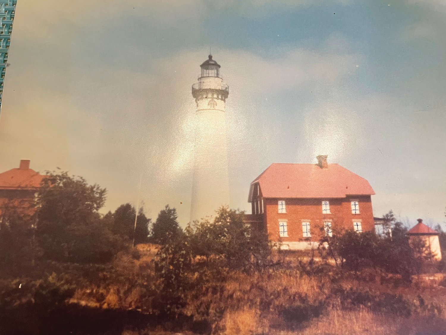 This is the lighthouse where Robert Stefanko lived some of the time he was in the Navy.